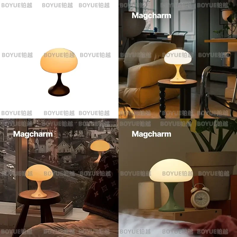 Jellyfish Table Lamp Magnetic Levitation Night Light Bedroom Bedside Ambient Lighting Living Room Decorative Desk Lamp Gift