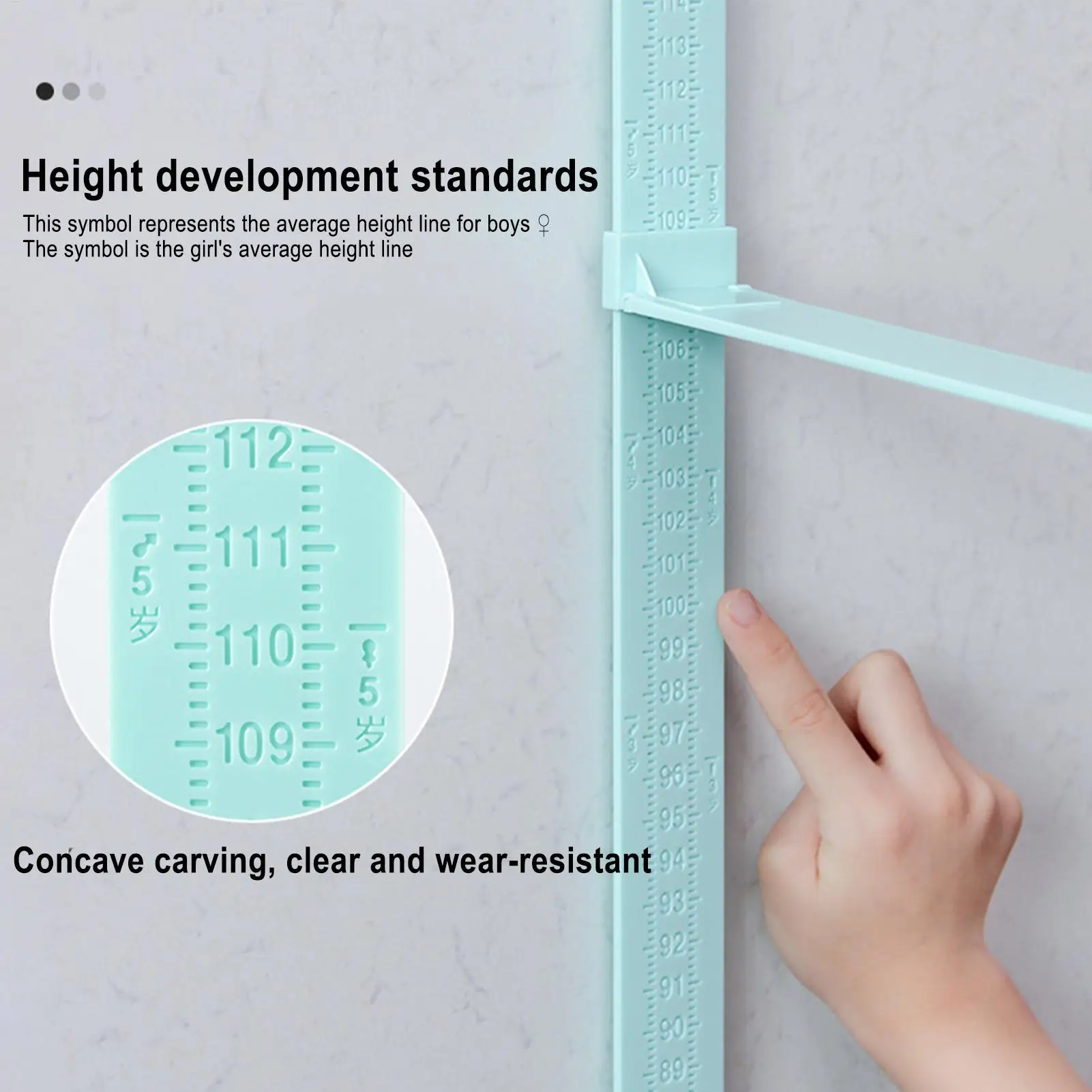 Children Growth Height Chart Measuring Ruler Kid To Grow Home Wall Stickers Growing Measurement Tool Wall Hanging Height Calipe