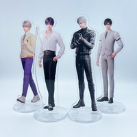 Love and Deepspace Acrylic Figure Standee Q Version Li Shen Qi Yu Shen Xinghui Anime Stand Desktop Display Room Decor