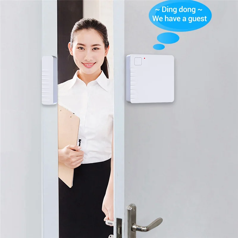 HFES Tuya Wifi スマートホームドア窓安全警報ワイヤレススマートドア窓センサーシステム家庭用ドア窓