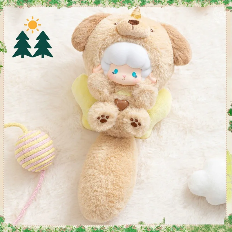 Original Curly Sheep Big Tail Animal Friends Series Blind Box Doll Keychain Cute Mini Fun Ornament Collect Toys Girl Boys Gift - view 4