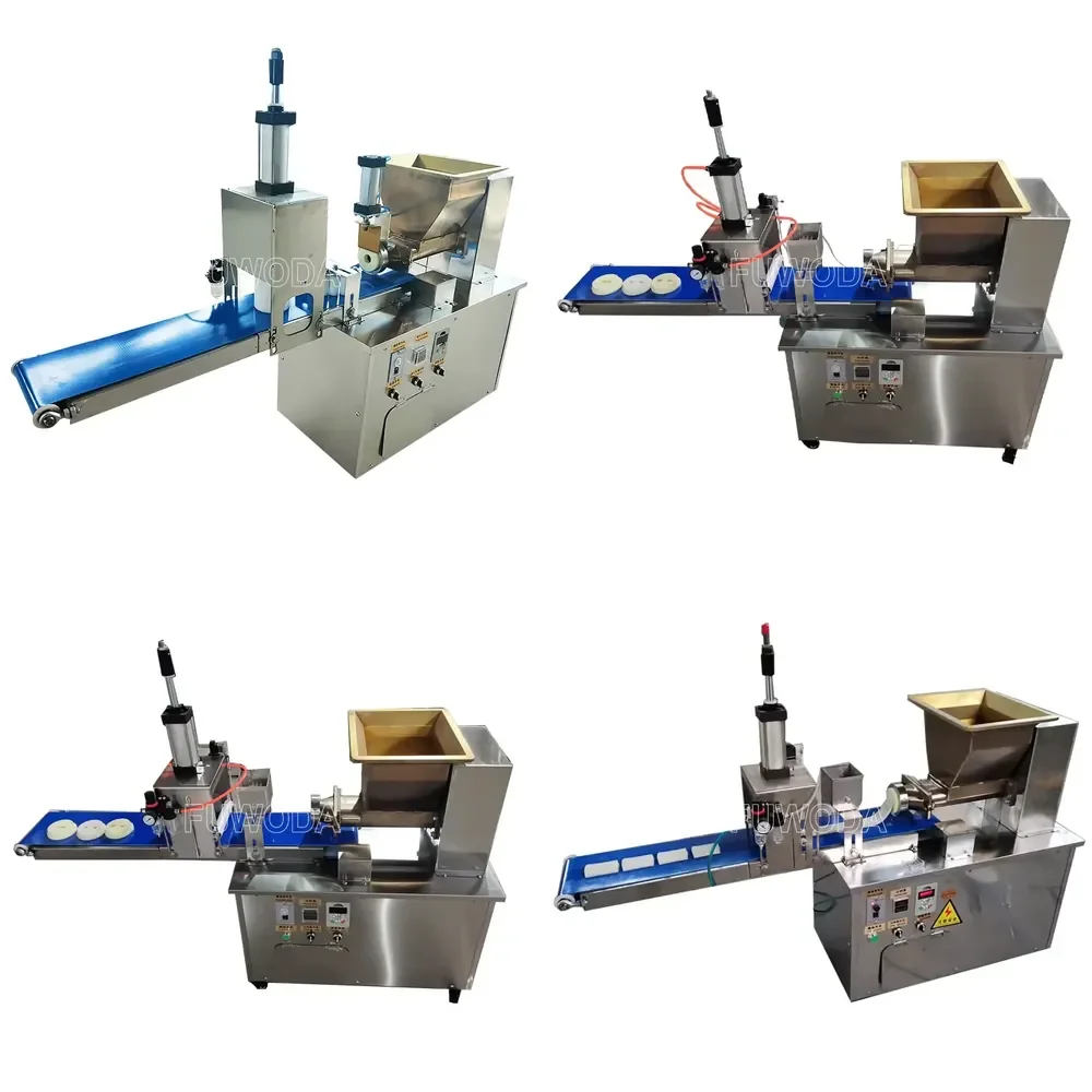 304 Stainless Steel Automatic Bakery Dough Divider Rounder Food Processing With Conveyor Belt