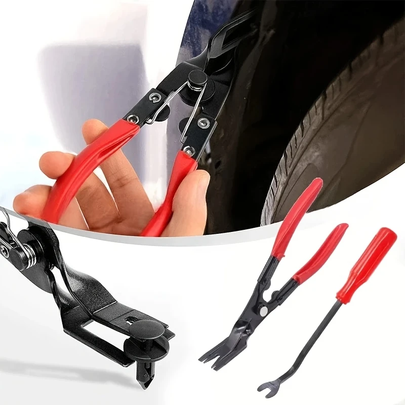 

3PCS Automotive body repair tool set Disassembly Tools Clamp On Pliers Interior Disassembly Tool For Removeing Rivet Fasteners