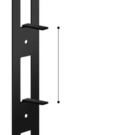 

/Black /Metal /Wall Mounted 3 Tier Angle Grinder Disc Holder Rack For Cutting Wheel Storage And Workshop Tool Organization