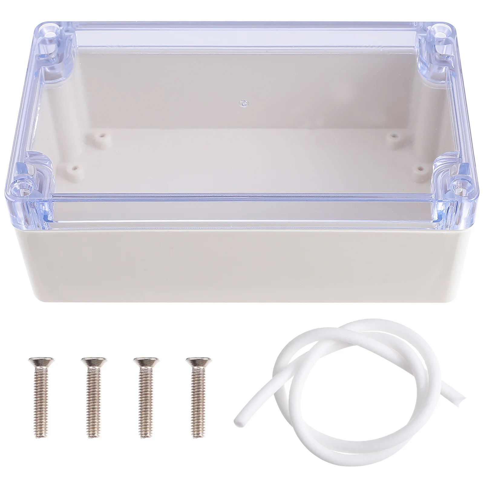 البلاستيك ABS صندوق وصلات مقاوم للماء الغبار مشروع كهربائي الضميمة خزانة توزيع التحكم في الأماكن المغلقة والخارجية