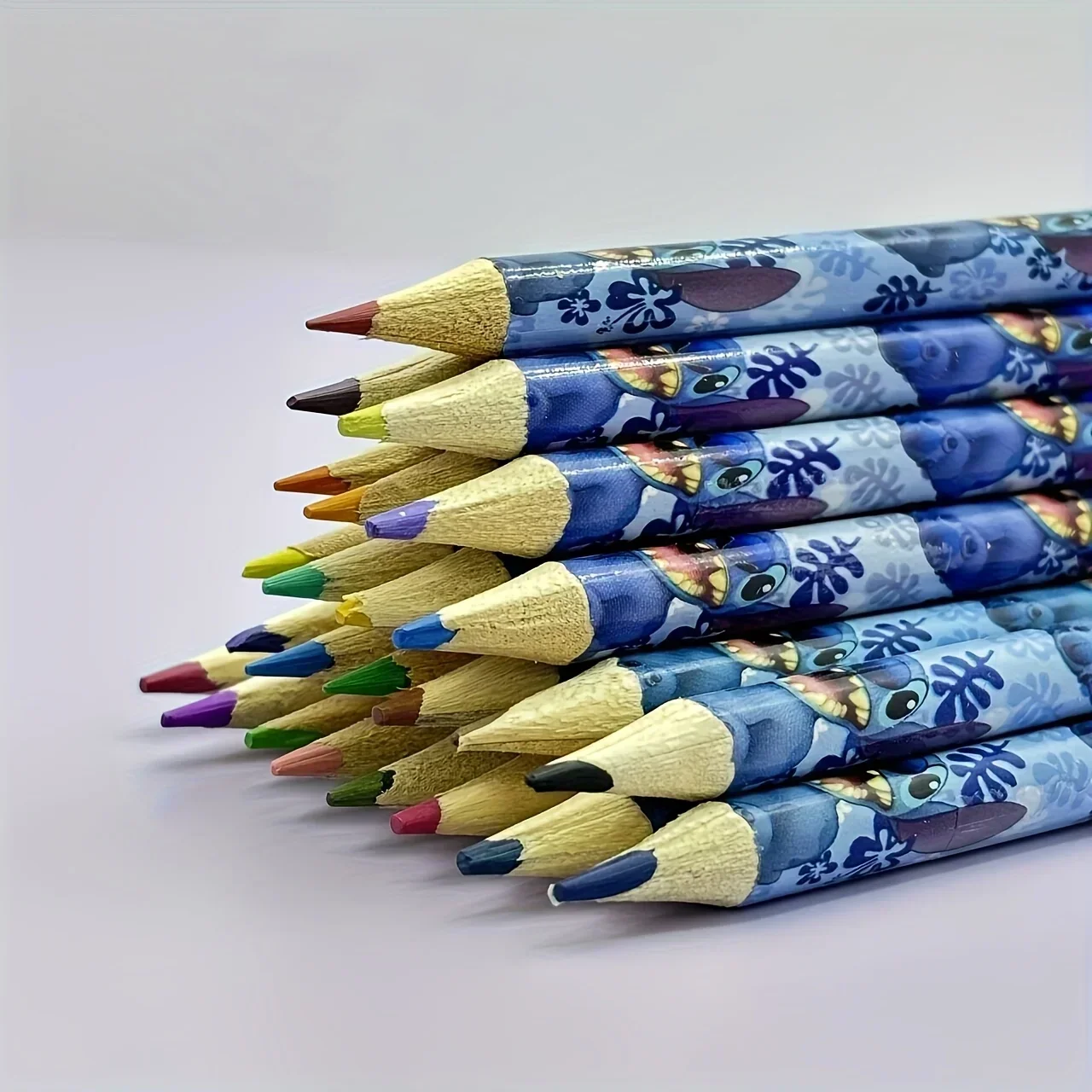 Disney Stitch Colored Pencil Set, Crayon Set, Drawing Tools, Professional Art Supplies, Kids Art Gifts