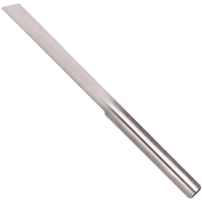 Toughened tungsten steel, round mouth carving knife