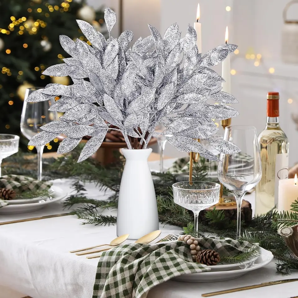 «825»◤完売◢クリスマスツリー*シルバーカラーシンプル*手のひらサイズ 825»◤完売◢クリスマスツリー*シルバーカラーシンプル*手のひらサイズ