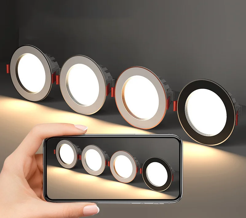 Modern Surface Mounted Lighting Fixture Led Aluminium 5w Ceiling Commercial Lighting Down Light Led Downlight