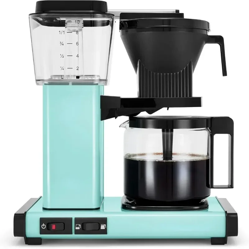 home.53934 KBGV Select 10-Cup Coffee Maker, Turquoise, 40 ounce, 1.25l