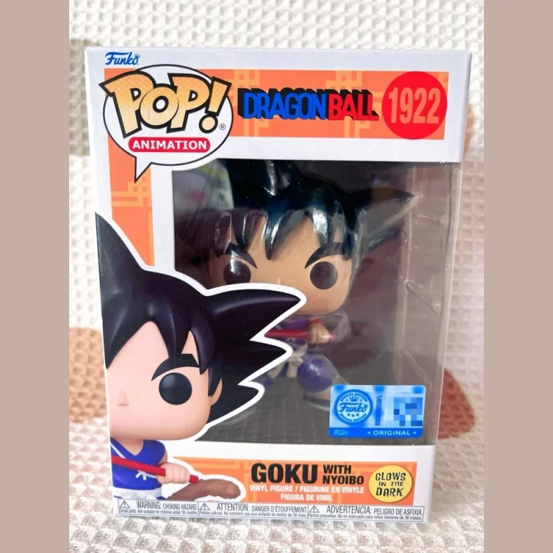 

Виниловая фигурка Funko Pop Son Goku Dragon Ball, серебристая скульптура, кукла, орнамент, декор, игрушка, коллекционные сувениры, ограниченная серия, подарок