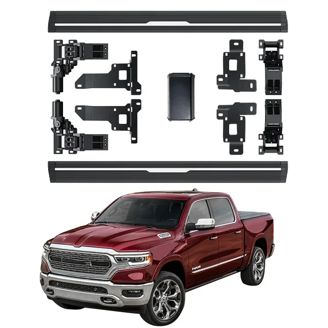 Noble Auto Parts Wholesale SUV Pickup4X4 ODM Running Board For RAM 1500 CREW CAB 2019-2023
