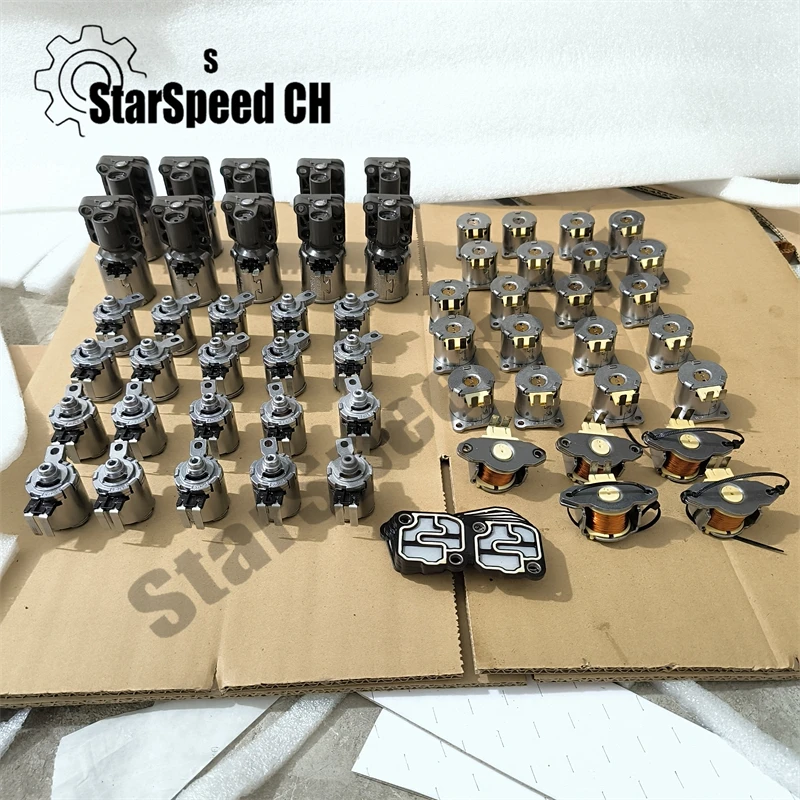 

5Sets Original DQ250 02E DSG 6 Speed Transmission Valve Body Solenoid Kits 02E325025AJ For VW Audi A3 Q3 Seat Touran Golf Passat