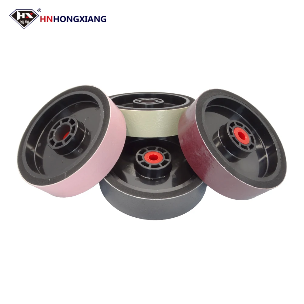 6 Inch - 280/600/1200/3000 Grit One Piece Each Nova Polishing Wheel Lapidary 6 Inch a Set Soft Resin Polishing Cabbing Wheel
