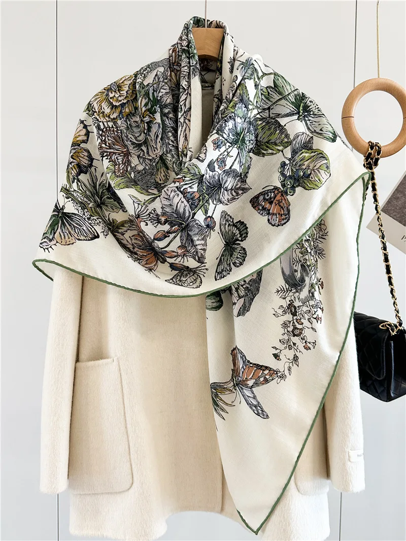 Echarpe-en-laine-et-soie-pour-femme-grands-foulards-en-cachemire-chales-pashminas-accessoires-vestimentaires-d'hiver-etoles-surdimensionnees-ponchos-wraps