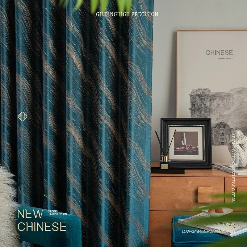 

Custom Size High-end Villa with Gilt and High-end Curtains for Living Dining Room Bedroom Elegant Window Luxury White Tulle