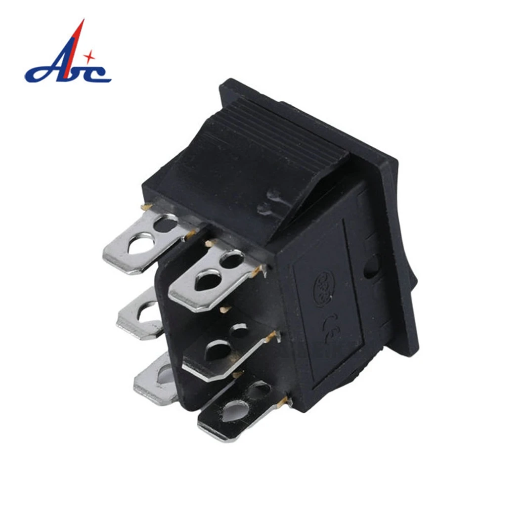 12V 220V 15*21.2mm Switch KCD3 Boat-Shaped Rocker Power Button 250V On-Off With Light Tumbler Boat Switch