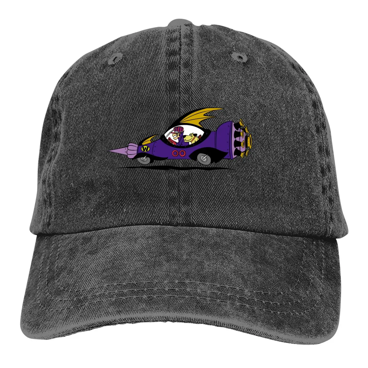 

Vintage Cartoon Baseball Caps Peaked Cap Wacky Races Sun Shade Cowboy Hats for Men Trucker Dad Hat