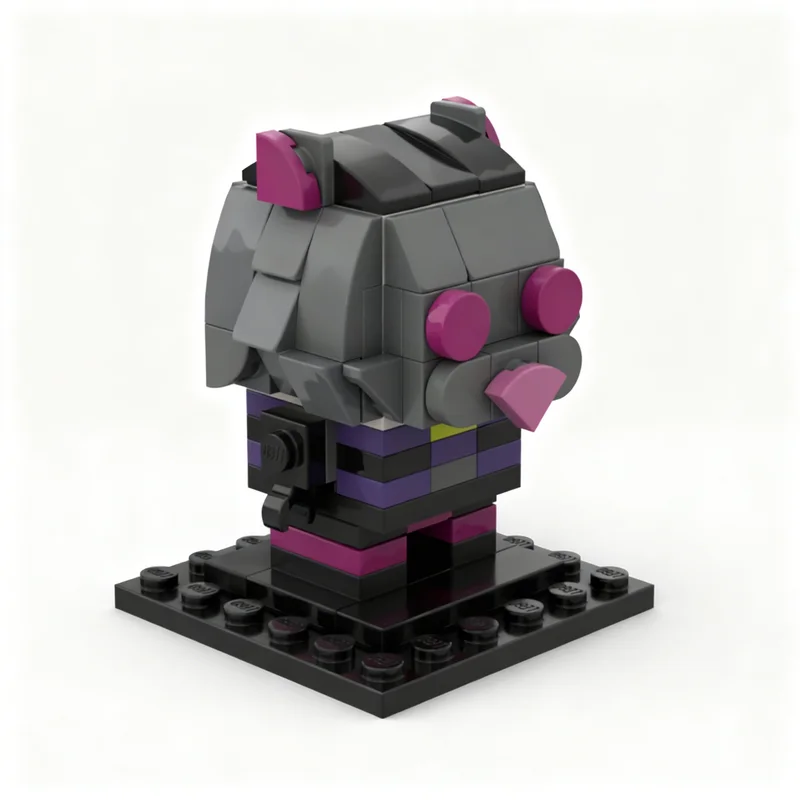 

102pcs MOC Small Nick Nocturne Brickheadz Model Building Blocks Construction Toy Christmas Gifts DIY Creative Idea Education