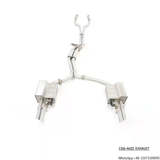 

Выхлопная система CGW с клапаном и карбоновыми насадками для RS7 C7 4.0T 2013-2020