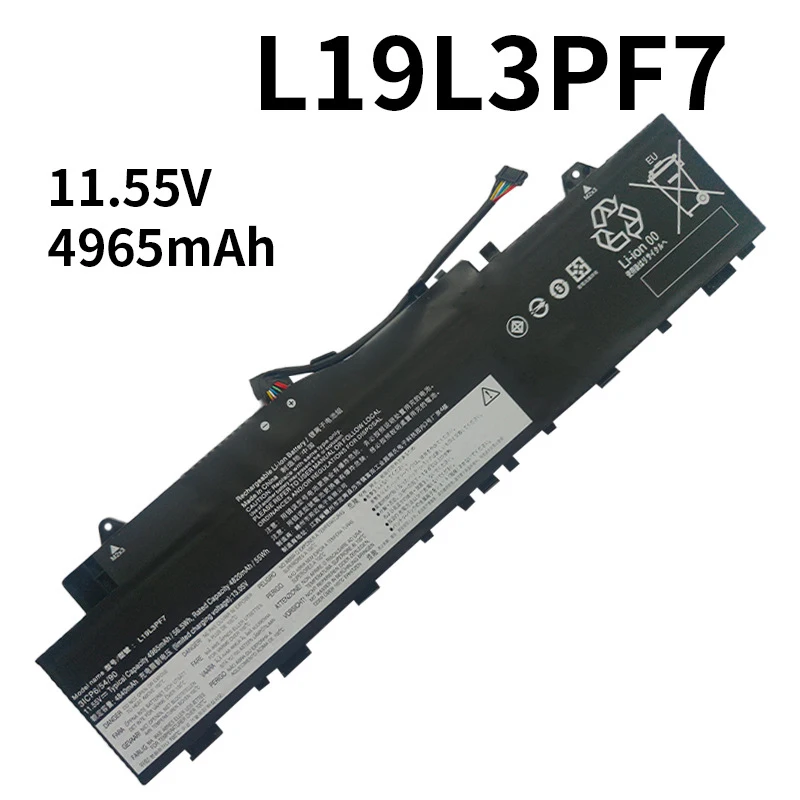 Batteria per Laptop muslimb L19C3PF3 per Lenovo IdeaPad 5-14ALC05 14 are05 14 iil05 14 itl05 Series muslimatexam 11.55V 56.5Wh