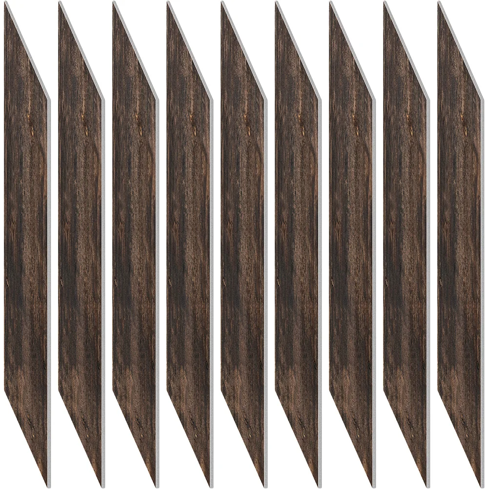 

9Pcs Peel Stick Waterproof Wood Grain Tile Sticker Kitchen Bathroom Wall Decor Removable Eva Decorative Wall Tile