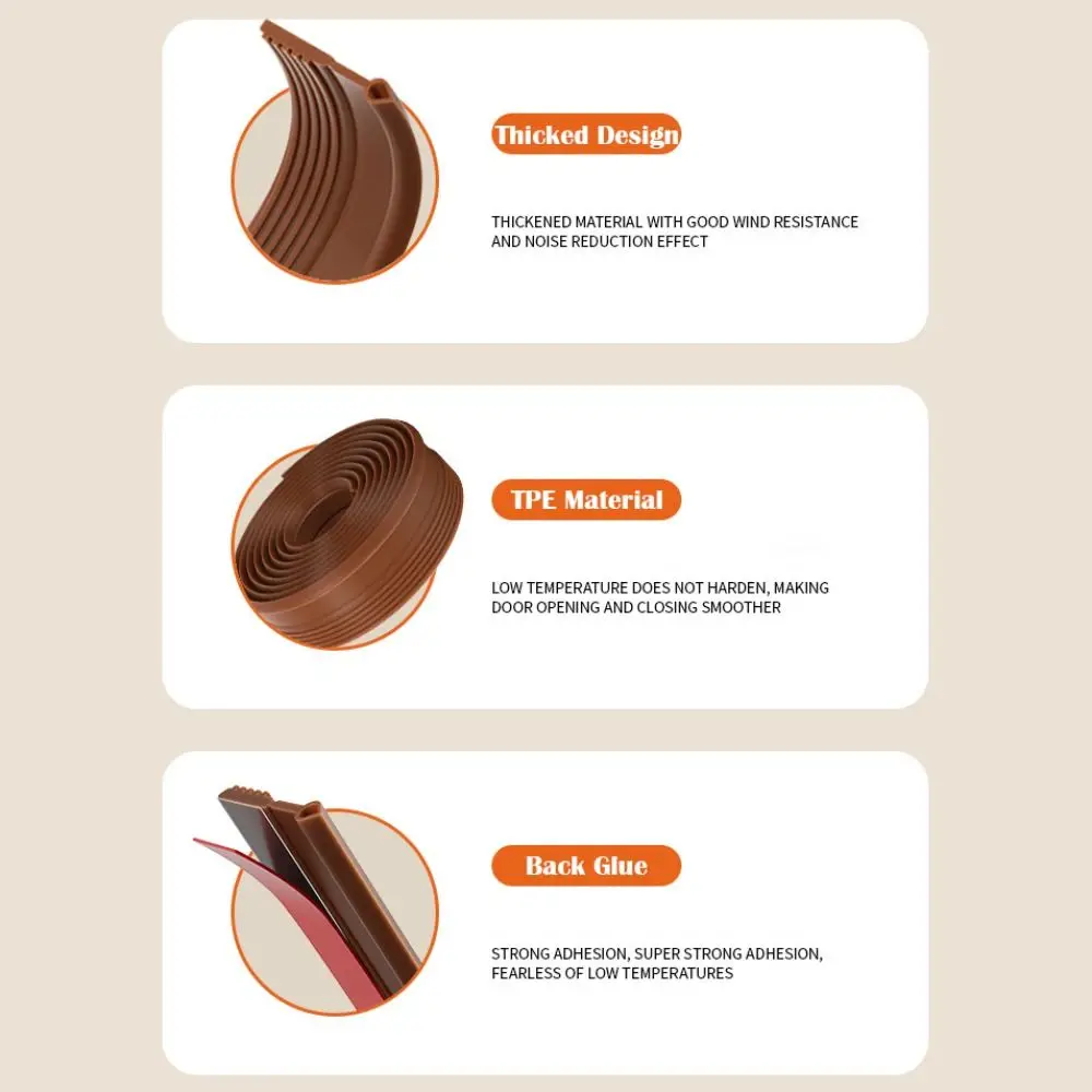 粘着ドア底部シーリングストリップ、PVC、防虫、ドラフトエクスクルーダー、ホームドアドラフトストッパー、リビングルーム、100cm