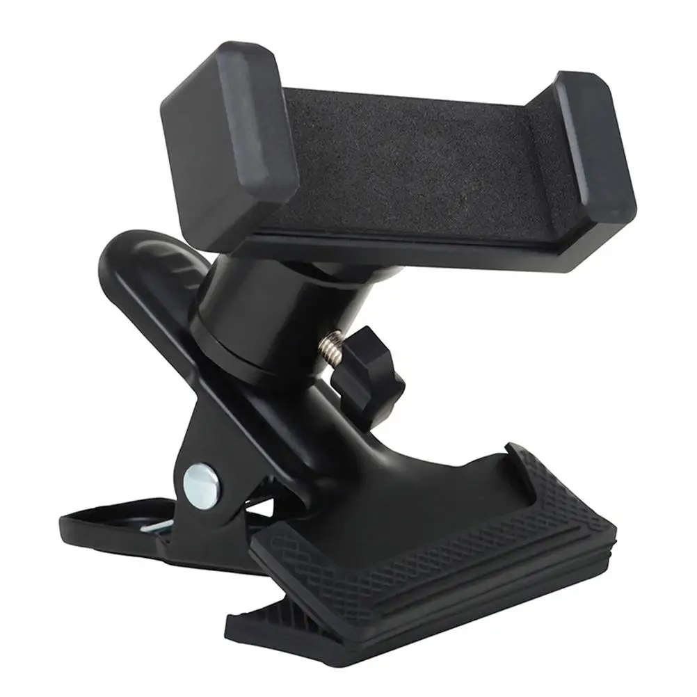

Guitar Phone Holder Cell Stand Smart Headstock Mount Live Video Recording Classical