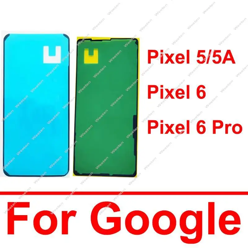 LCD + Back Adhesive For Google Pixel 5 5A 6 6 Pro Front Screen Adhesive Sticker Glue Rear Cover Adhesive Sticker Parts