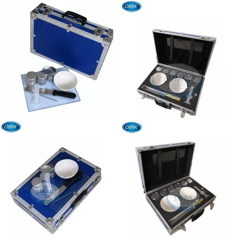 

Plastic Limit Set for Determining the Moisture Content of a Soil