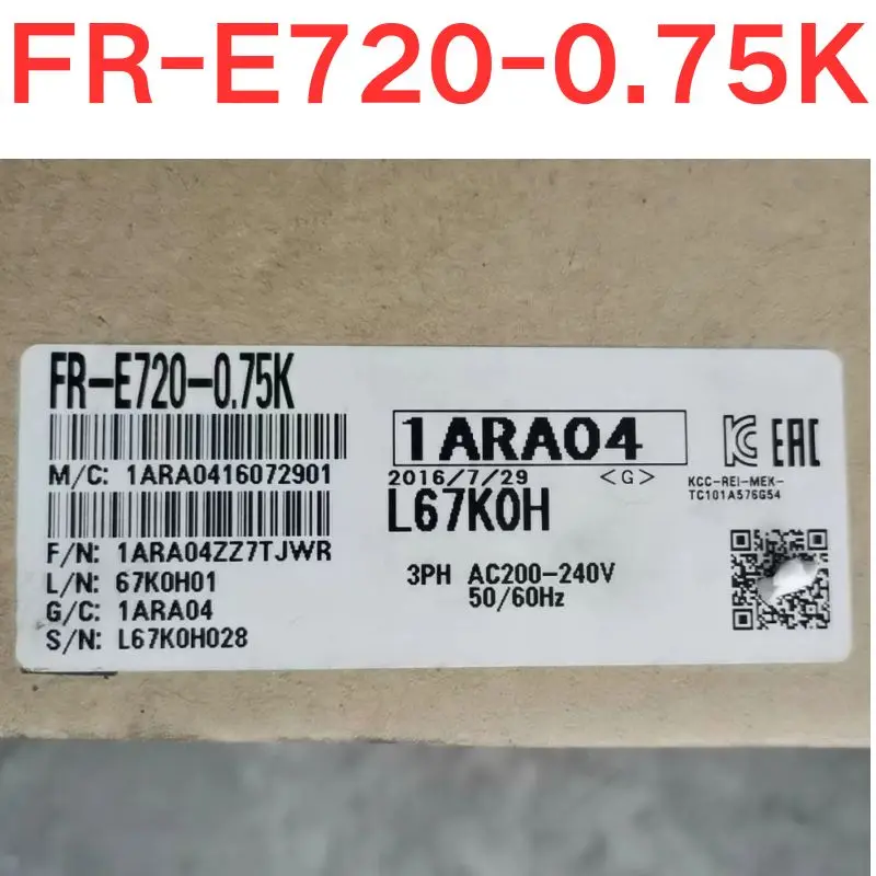 brand-new,frequency converter FR-E720-0.75K