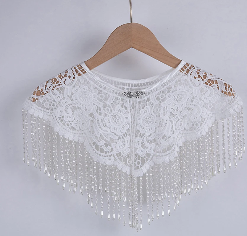 

Fancy Bridal Boleros Lace with Beading Ivory, Black Wedding Accessories Bridal Wraps