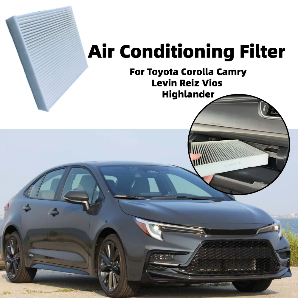 

1PCS Air Conditioning Filter Replacement For Toyota Corolla Camry Levin Reiz Vios Highlander Automobiles Cabin Filter 871390N010