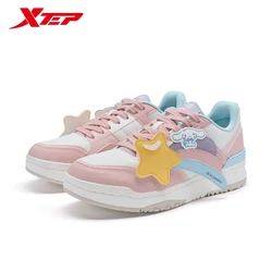 Xtep Sports Shoes For Women 2024 Summer Mixed Color Women's Athletic Shoes Trekking Everyday Durability Sneakers 976218330019