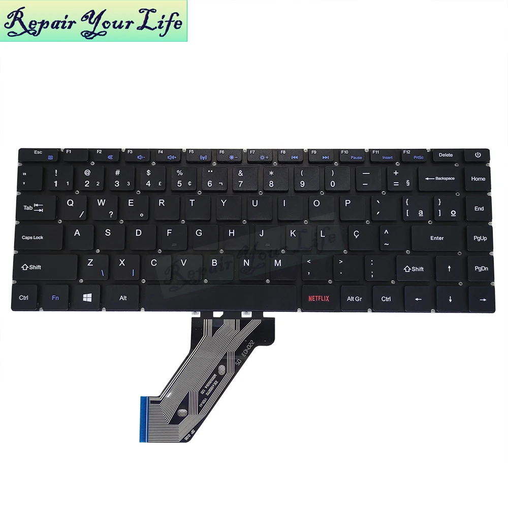 PT-BR LA Latin Keyboard for Ghia Libero Elite Lfi3h Lfi5h Brazil Notebook Keyboard Portuguese XK-HS261 HS272 MB3181015 MB3181014