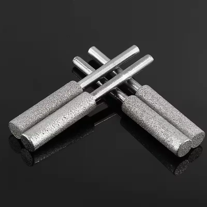 

22pcs/bag 4.8mm Silver Rotary Tool File, for Artificial Jade & Metal, Jewelry Use