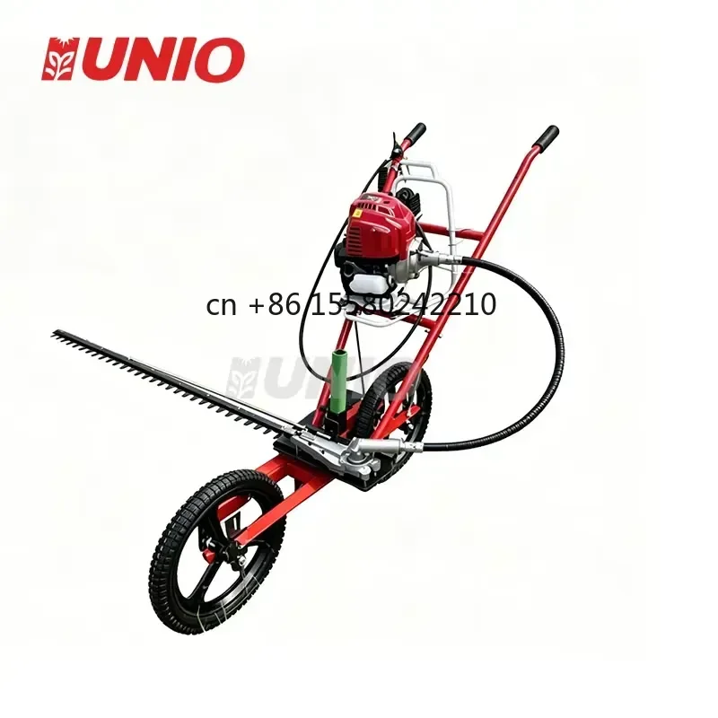 2026 hot for UNIO 35kg Lightweight 4-Stroke 140cc Engine High Efficiency Durable Budget Hand Push Red Lawn Mower 1 Year