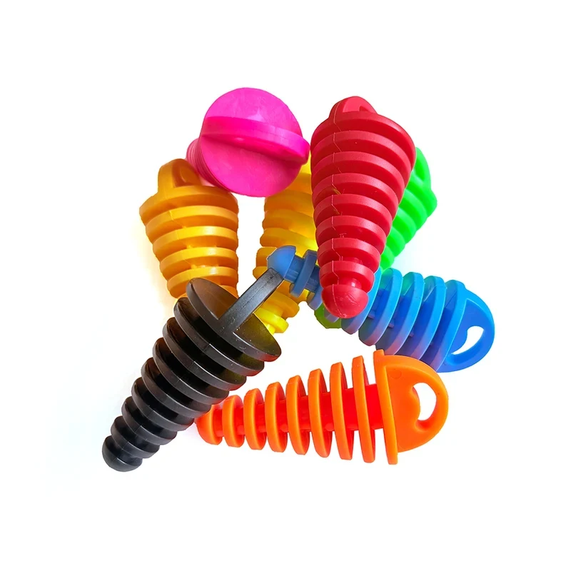 1/2/3/4/5Pcs Motorcycle Exhaust Pipe Plug Tailpipe Rubber Wash Protector Cover For 2 Stroke Pit Dirt Bike ATV Buggy Quad Go Kart