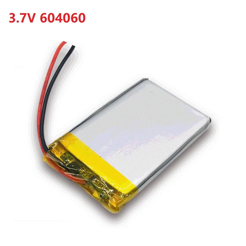 3.7V 1500mAh Lithium Polymer Rechargeable Battery Lipo Cell Replace For DVD Bluetooth GPS Wired Microphone Audio Computer 604060