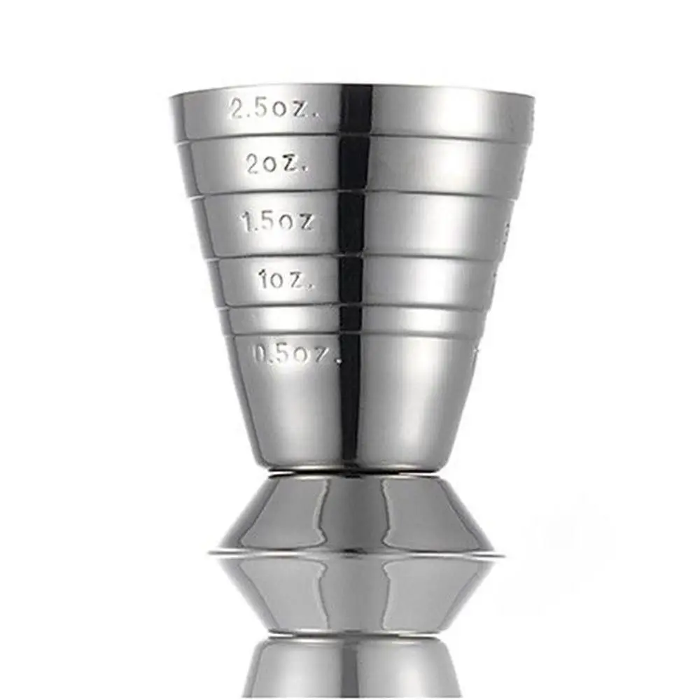 Barware High Quality Wine Cup Ounce Cup Measure Tool Stainless Steel Shot Cup Bar Jigger Measuring Mug