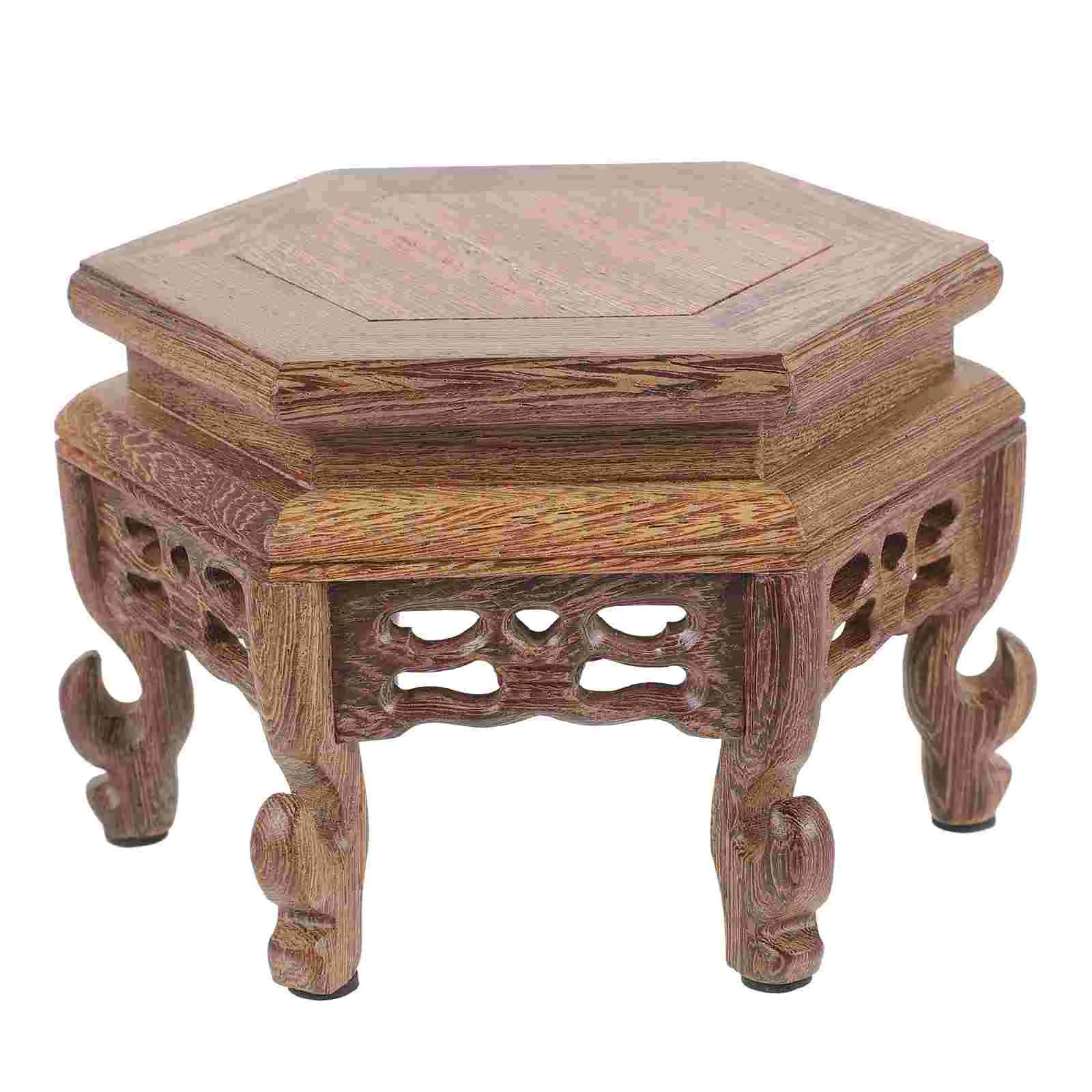 

Wooden Stand Garden Plant Riser House Plants Display Table Stands for Vase Show Rack Frame