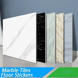 10/20pcs PVC Imitation Marble Wall Stickers Self-adhesive Floor Stickers Waterproof Bathroom living Room Decoration Decals 30*30