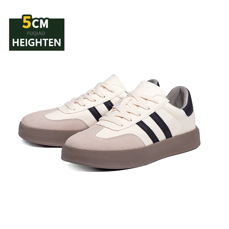 

Унисекс кроссовки на невидимой танкетке 5 см, повседневные, спортивные, из замши, мягкие, удобные, дышащие, нескользящие