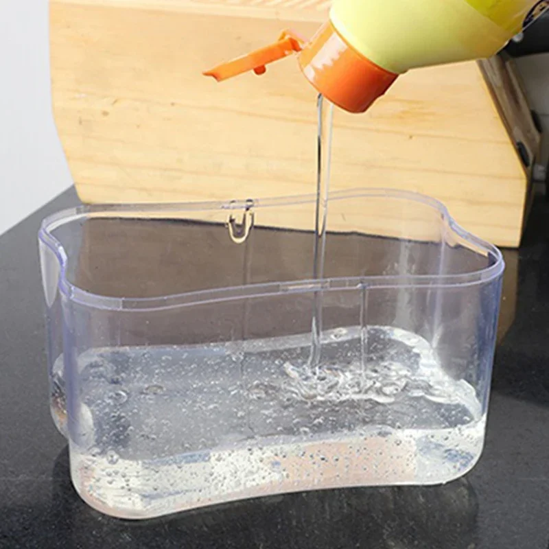 Kitchen Detergent Press Portable Soap Dispenser Pak Clean Cloth Dishwashing Pot Soap Dispenser Cleaning Tool image 3