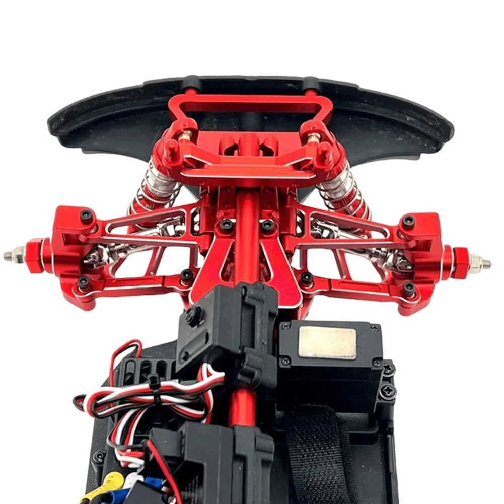 MJX Hyper Go 14211 Braccio oscillante porta braccio posteriore superiore in metallo 1/14 RC Accessori per parti di aggiornamento per auto