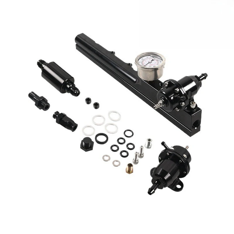 for-modified-fuel-pressure-regulator-fuel-rail-kit-with-pressure-gauge-fits-b16-b18-b20-si-ls-gsr-engine-swap