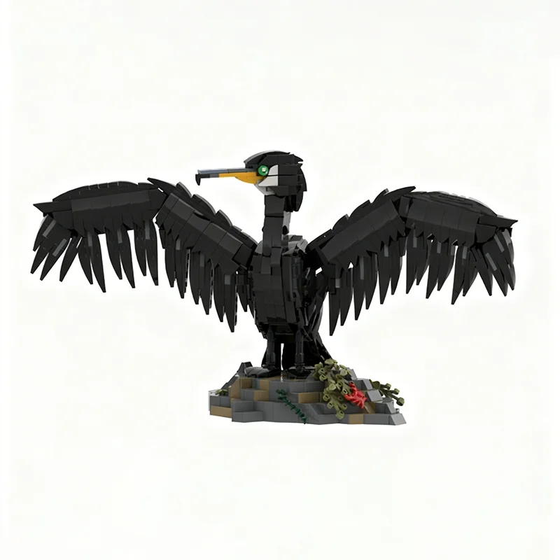 

963PCS MOC Cormorant Model Building Blocks Construction DIY Creative Idea Christmas Gift Toy Education