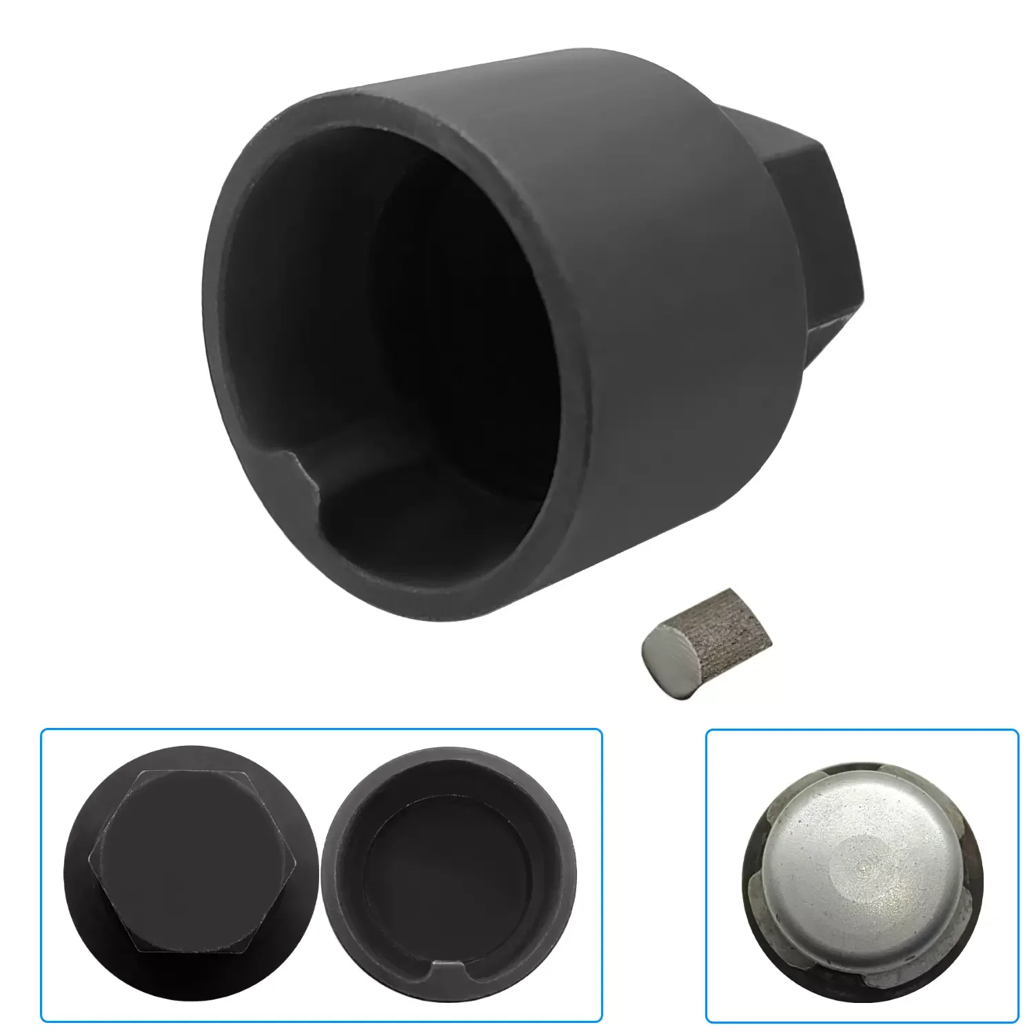 1pcs Car Four Tooth Wheel Lock Nut Screw Removal Tool For Land Rover Range Rover Tire Anti Theft Screws Repair Tool Accessories