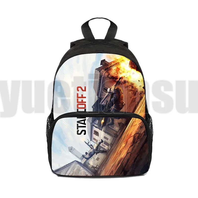 Fashion 3D Print Standoff 2 Backpacks Children War Shooting Game School Bags 12/16 Inch Anime Book Bag Boys Girls Travel Bag