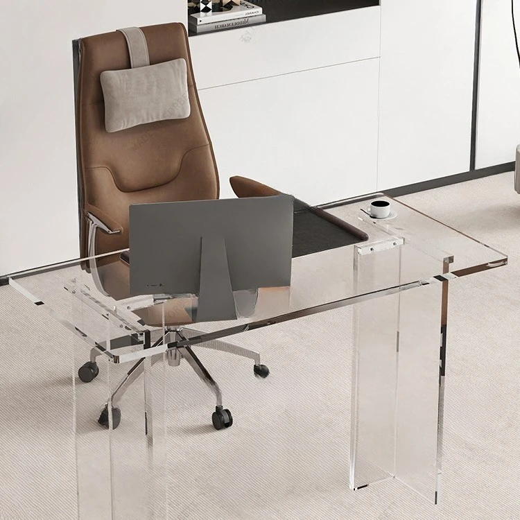 مكتب بسيط من الخشب الصلب، طاولة كتابة منزلية عائمة، اجتماع التفاوض، طاولة طويلة، طاولة كمبيوتر مكتبية بسيطة